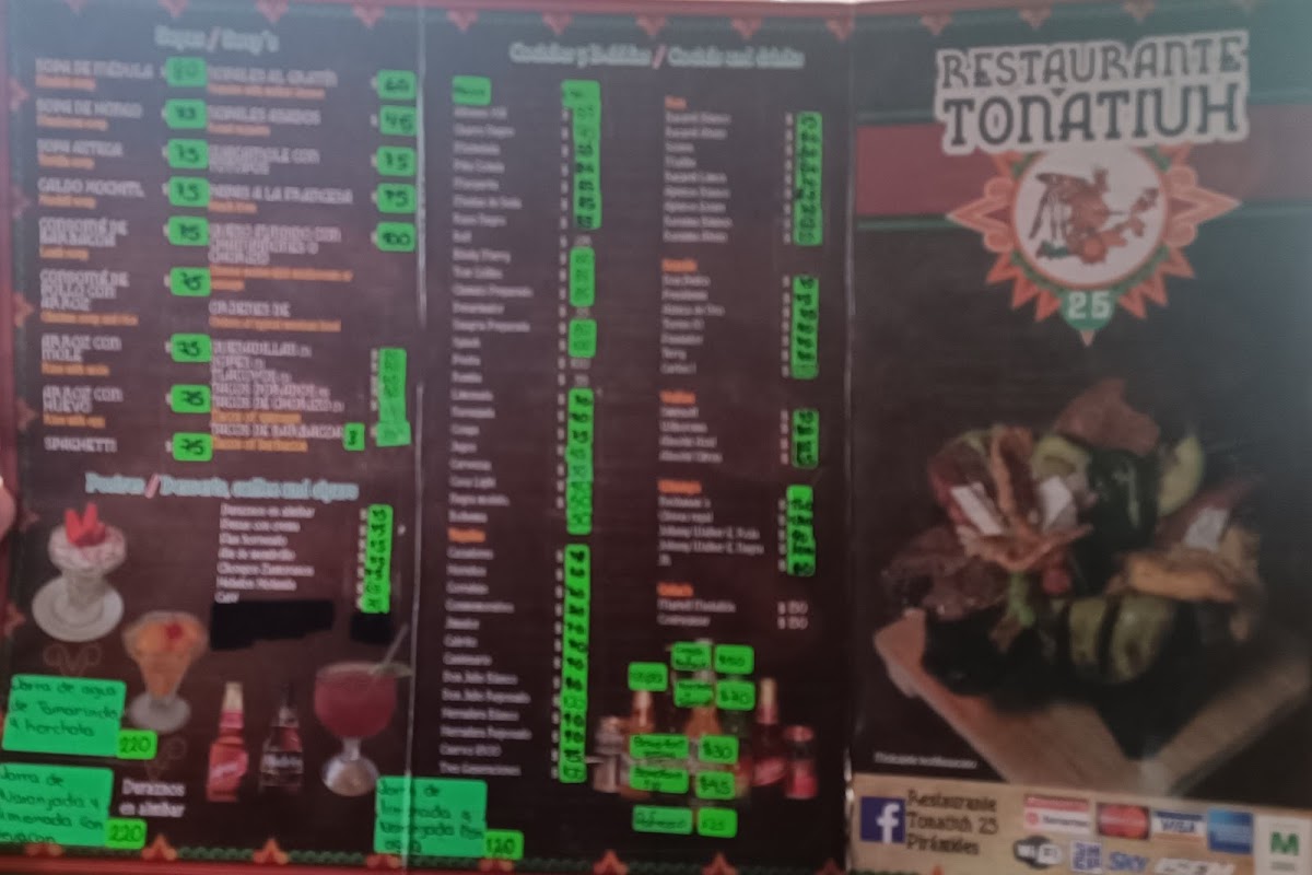 Restaurante Tonatiuh 25 Menu - Image 2